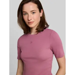 Mαλακή T-shirt κεντητική γυναίκα Tom Tailor Denim image-4