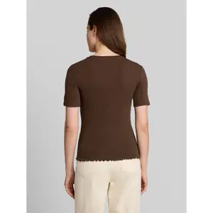 Mαλακή T-shirt κεντητική γυναίκα Tom Tailor Denim image-2
