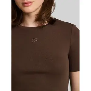 Mαλακή T-shirt κεντητική γυναίκα Tom Tailor Denim image-4