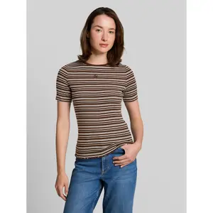 Mαλακή T-shirt κεντητική γυναίκα Tom Tailor Denim image-1