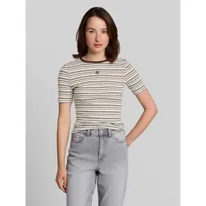 Mαλακή T-shirt κεντητική γυναίκα Tom Tailor Denim image-1