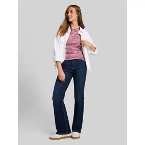 T-shirt manches longues bord volants femme Tom Tailor Denim image-3