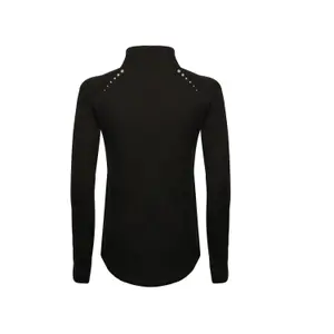 Women's Long Sleeve 1/4 Zip Top Tombo image-2