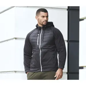 Giacca softshell con zip Tombo Padded image-1