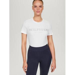 T-shirt för kvinnor Tommy Hilfiger Equestrian Belmont Strass image-1