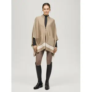 Women's knitted poncho Tommy Hilfiger Equestrian Greenwood Strick image-1