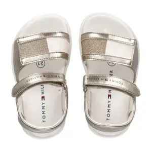 Baby girl velcro sandals Tommy Hilfiger image-1