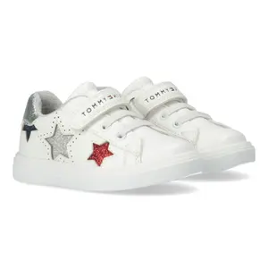 Children's lace-up and velcro sneakers Tommy Hilfiger image-0