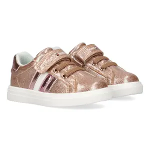Velcro sneakers in lace child Tommy Hilfiger image-0