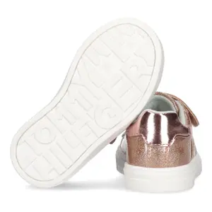 Velcro sneakers in lace child Tommy Hilfiger image-2