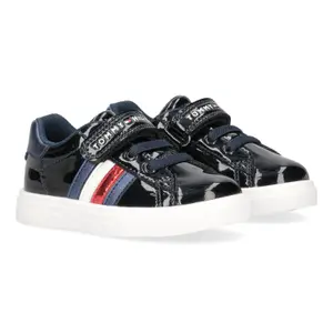 Sneakers in lace child Tommy Hilfiger Velcro image-0