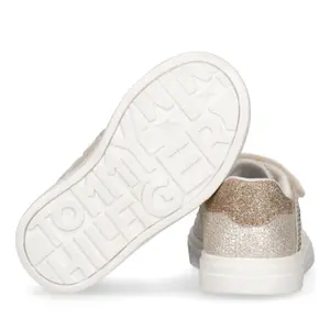 Baby girl lace-up sneakers with velcro Tommy Hilfiger image-2