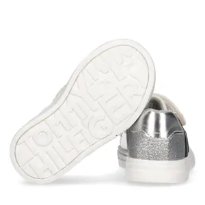 Baby girl lace-up sneakers with velcro Tommy Hilfiger image-2