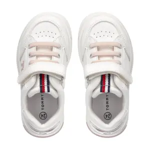 Girl's lace-up sneakers with velcro Tommy Hilfiger image-1