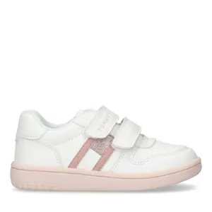 t1a9-33730-1439x134-baskets-bebe-fille-tommy-hilfiger-flag-velcro-white-pink