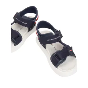 Children's velcro sandals Tommy Hilfiger Blue image-2