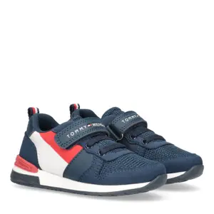 Children's lace-up/velcro sneakers Tommy Hilfiger image-0