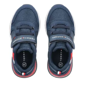 Children's lace-up/velcro sneakers Tommy Hilfiger image-1