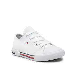 Girl Trainers Tommy Hilfiger White image-1