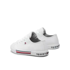 Girl Trainers Tommy Hilfiger White image-3