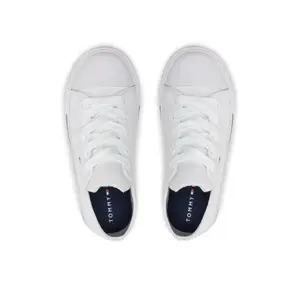 Girl Trainers Tommy Hilfiger White image-4