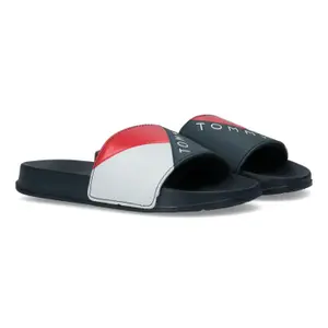 Children's logo printed flip-flops Tommy Hilfiger image-0