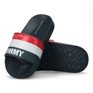 Children's printed striped flip-flops Tommy Hilfiger image-2