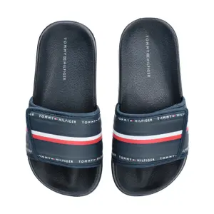 Velcro flip-flops with printed flag child Tommy Hilfiger Maxi image-1