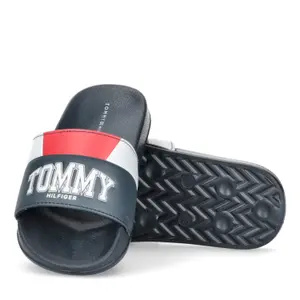 Children's varsity print flip-flops Tommy Hilfiger image-2