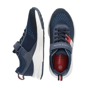 Children's lace-up/velcro sneakers Tommy Hilfiger image-3