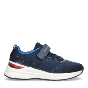 Children's lace-up and velcro sneakers Tommy Hilfiger image-1