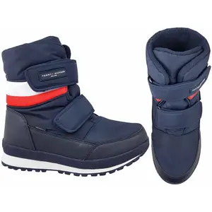 High-top double Velcro sneakers for kids Tommy Hilfiger image-2