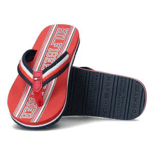 Logo printed flip-flops child Tommy Hilfiger image-3