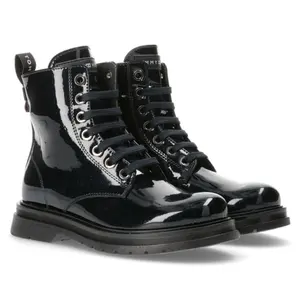 Children's leather lace-up boots Tommy Hilfiger image-0