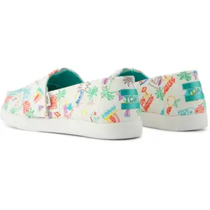 Mädchen Espadrilles mit bedrucktem Muster Toms Classic image-4