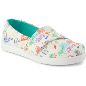 Mädchen Espadrilles mit bedrucktem Muster Toms Classic image-1