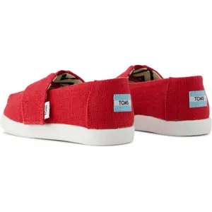 Espadrilles avec bande scratch ajustable bébé Toms Classic image-2