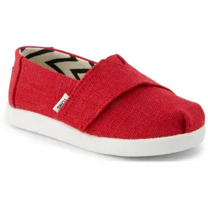 Espadrilles avec bande scratch ajustable bébé Toms Classic image-5