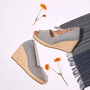 Keil-Sandalen für Damen Toms Essential Wedge image-4