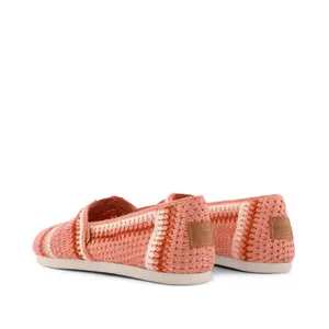 Crochet Canvas Espadrilles Women Toms Alpargata Classic image-2