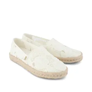 Blommönstrade virkade espadrillos dam Toms Alpargata Rope 2.0 image-1