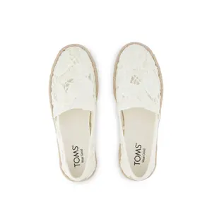 Blommönstrade virkade espadrillos dam Toms Alpargata Rope 2.0 image-2