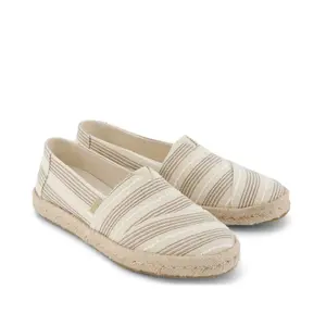 Metallic Stripe Espadrilles Women Toms Alpargata Rope 2.0 image-1