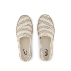 Metallic Stripe Espadrilles Women Toms Alpargata Rope 2.0 image-2