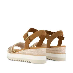 Sandales compensées en crochet femme Toms Diana image-2