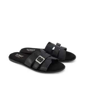 Sandales en cuir femme Toms Sol image-1