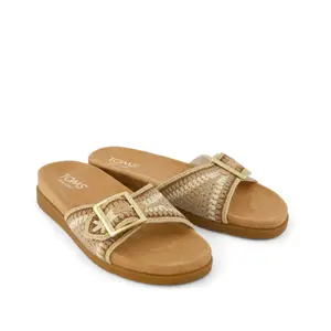 Sandales en crochet femme Toms Marin image-1