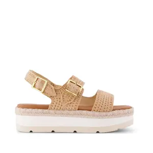 Sandales compensées en crochet femme Toms Giana