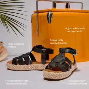 Sandales en cuir femme Toms Jac image-4