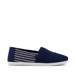 Striped Print Espadrilles Toms Alpargata Classic